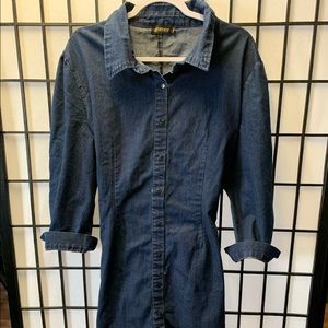 Reborn dark blue Jean dress